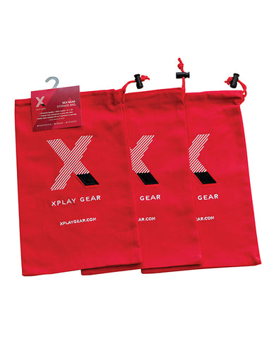 Xplay Gear Ultra Soft Gear Bag 8" X 13" - Cotton Pack Of 3