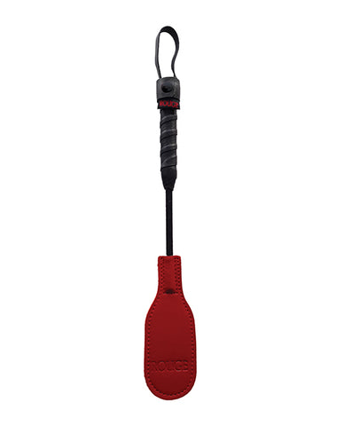 Rouge Mini Leather Oval Paddle - Red