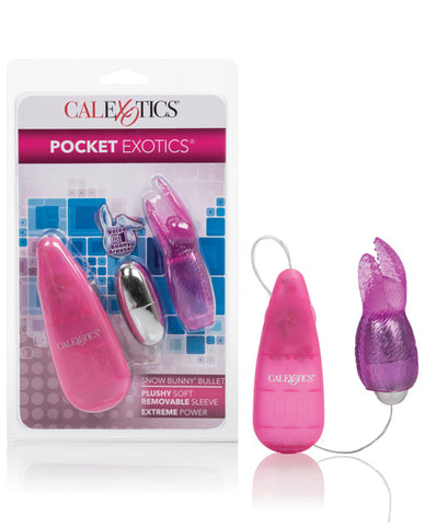 Pocket Exotics Snow Bunny Bullet - Pink