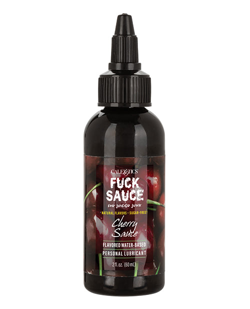Fuck Sauce Flavored Water Based Personal Lubricant - 2 Oz Cherry