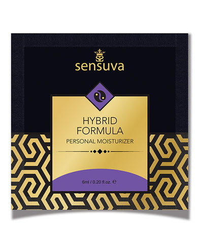 Sensuva Hybrid Personal Moisturizer Single Use Packet - 6 Ml Unscented