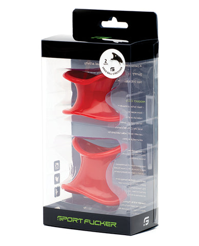 Sport Fucker Ergonomic Ball Stretcher Kit - Red