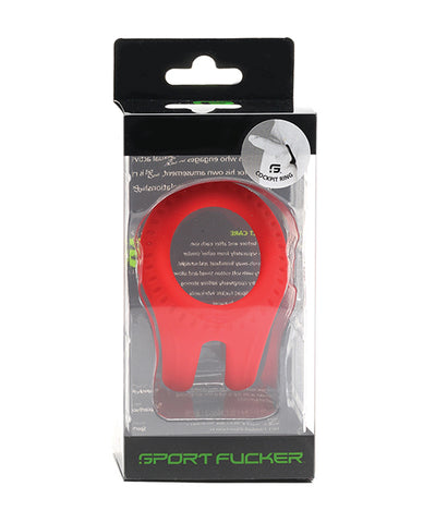 Sport Fucker Cockpit Cockring - Red