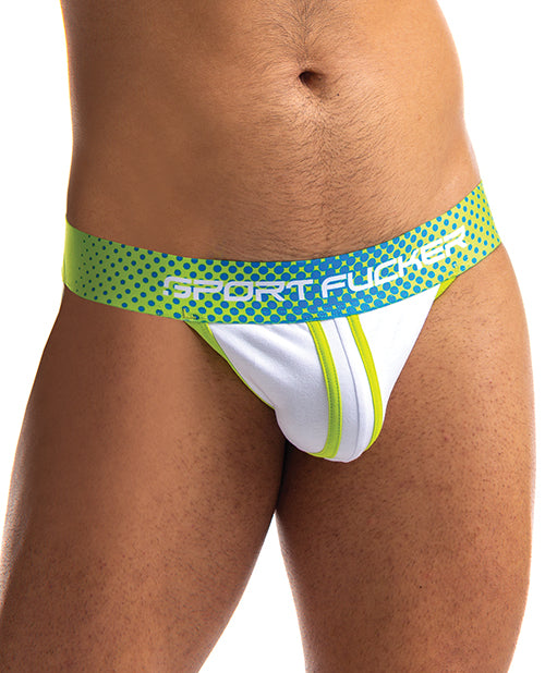 Sport Fucker Jersey Jock - S Green/white