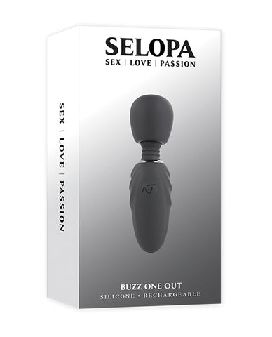 Selopa Buzz One Out Mini Wand - Black