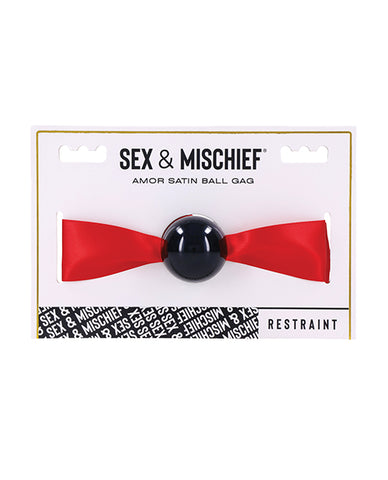 Sex & Mischief Amor Satin Ball Gag