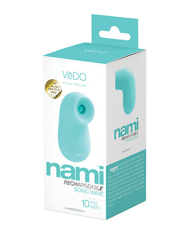 Vedo Nami Rechargeable Sonic Vibe - Tease Me Turquoise