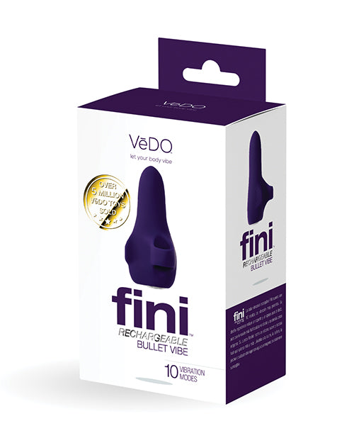 Vedo Fini Rechargeable Bullet Vibe - Purple