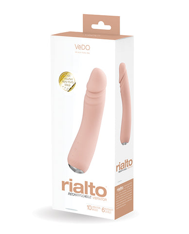 Vedo Rialto Rechargeable Vibe - Vanilla