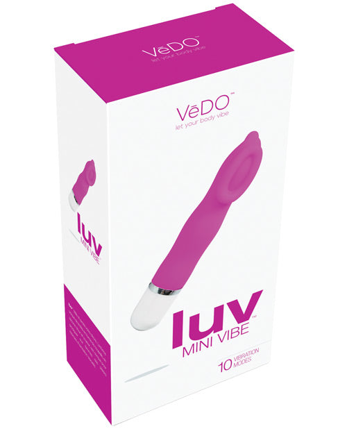 Vedo Luv Mini Vibe - Hot In Bed Pink