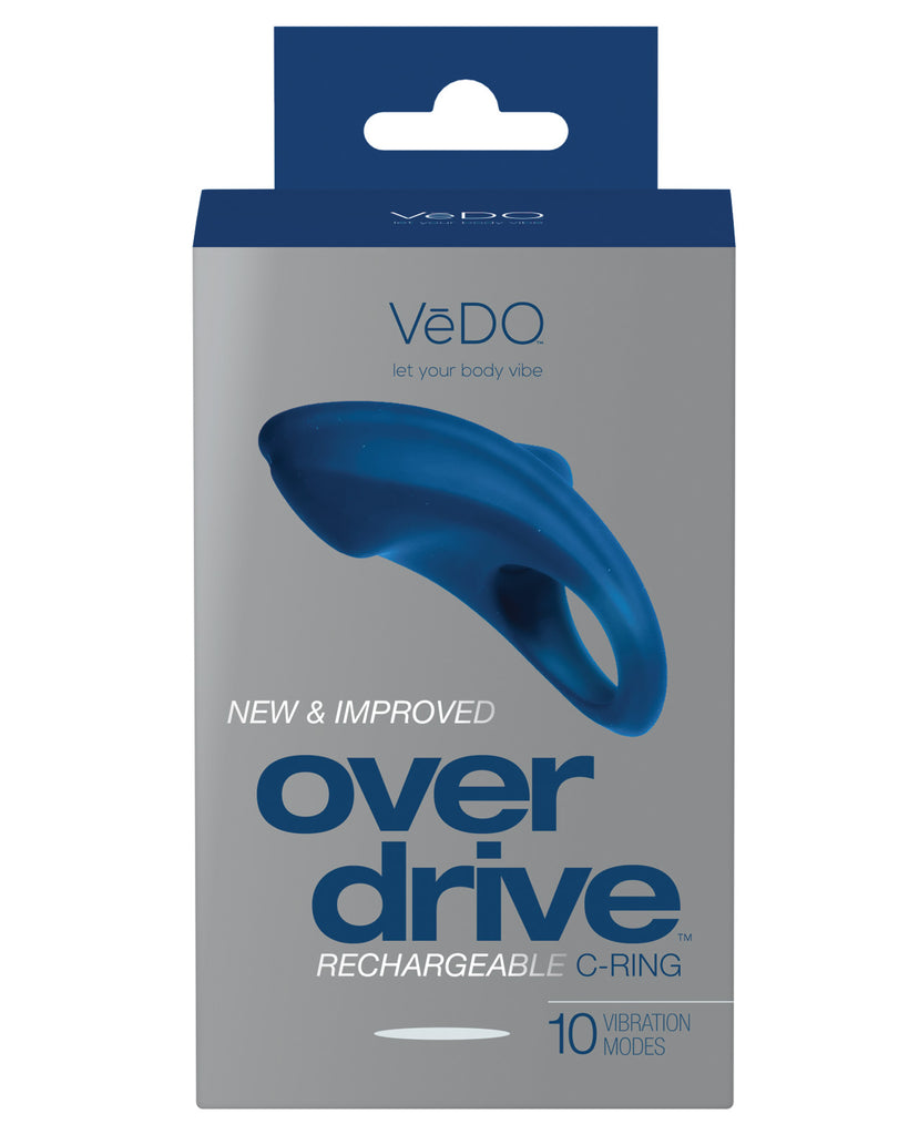 Vedo Overdrive Rechargeable C Ring - Midnight Madness