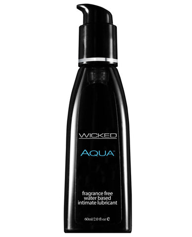 Wicked Sensual Care Aqua Waterbased Lubricant - 2 Oz Fragrance Free