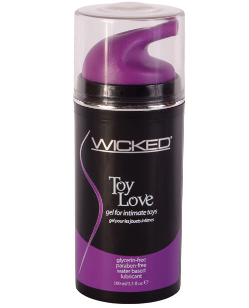 Wicked Sensual Care Toy Love Waterbased Gel - 3.3 Oz