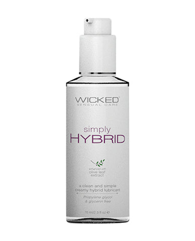 Wicked Sensual Care Simply Hybrid Lubricant - 2.3 Oz