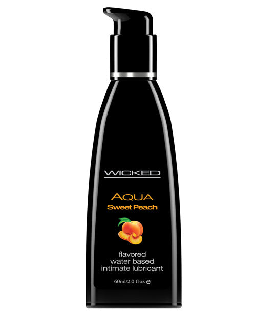 Wicked Sensual Care Waterbased Lubricant - 2 Oz Sweet Peach