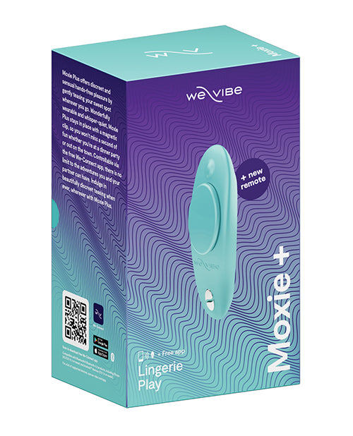 We-vibe Moxie+ Panty Vibe - Aqua