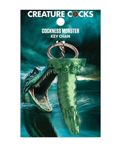Creature Cocks Cockness Monster Silicone Key Chain - Multi Color
